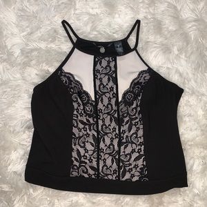 Lacy Crop Top